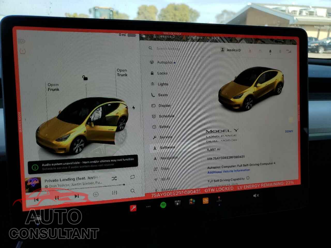 TESLA MODEL Y 2024 - 7SAYGDEE2RF080431
