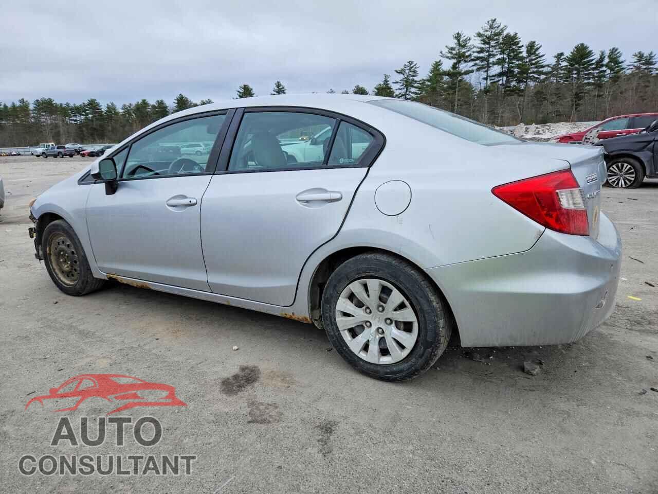 HONDA CIVIC 2012 - 2HGFB2F52CH606761