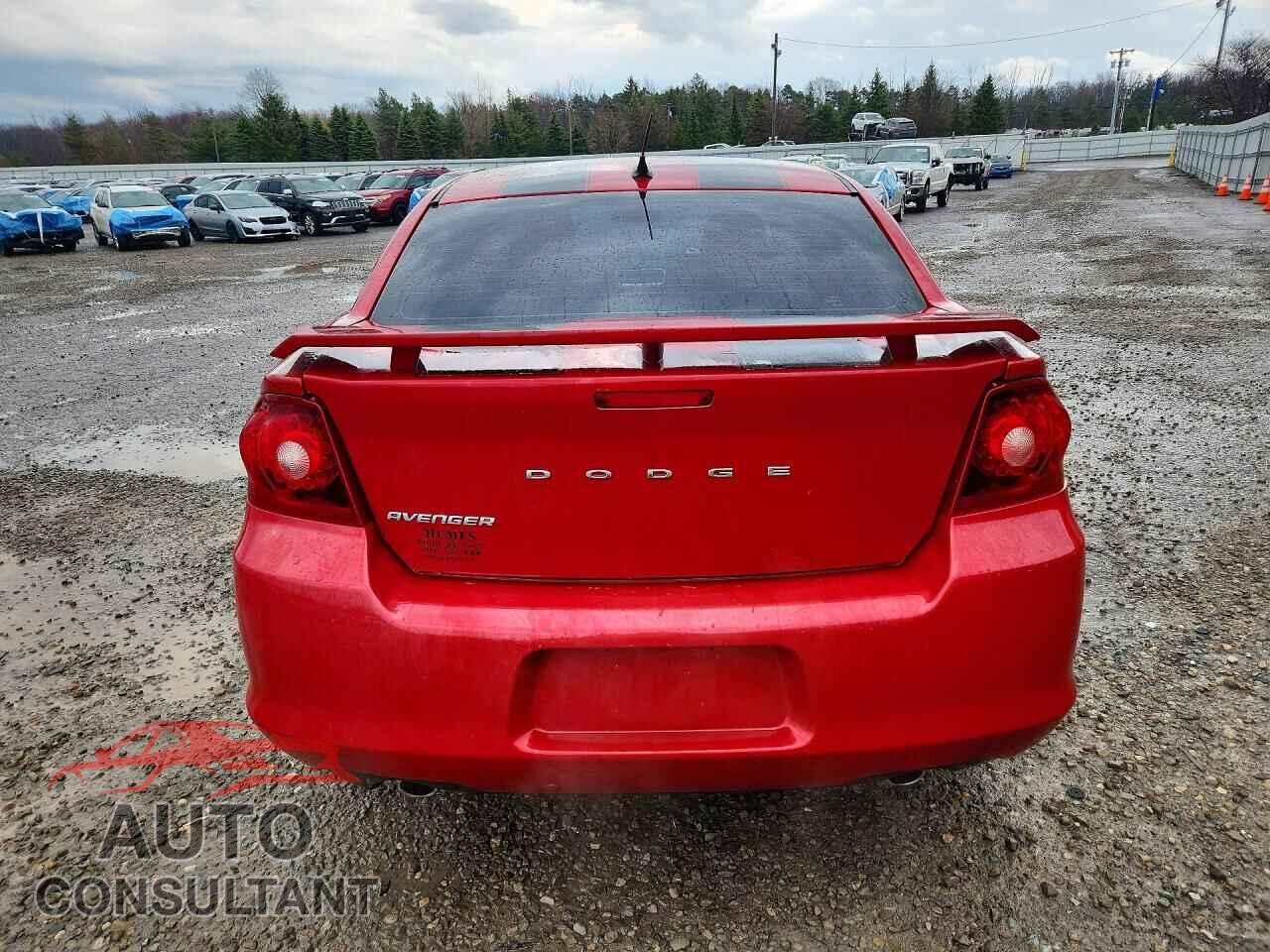 DODGE AVENGER 2013 - 1C3CDZAG2DN771655