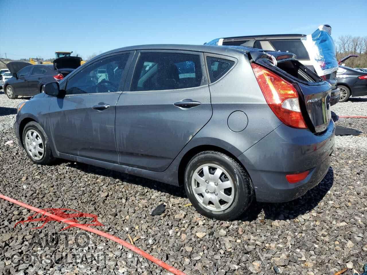 HYUNDAI ACCENT 2012 - KMHCT5AE4CU012608