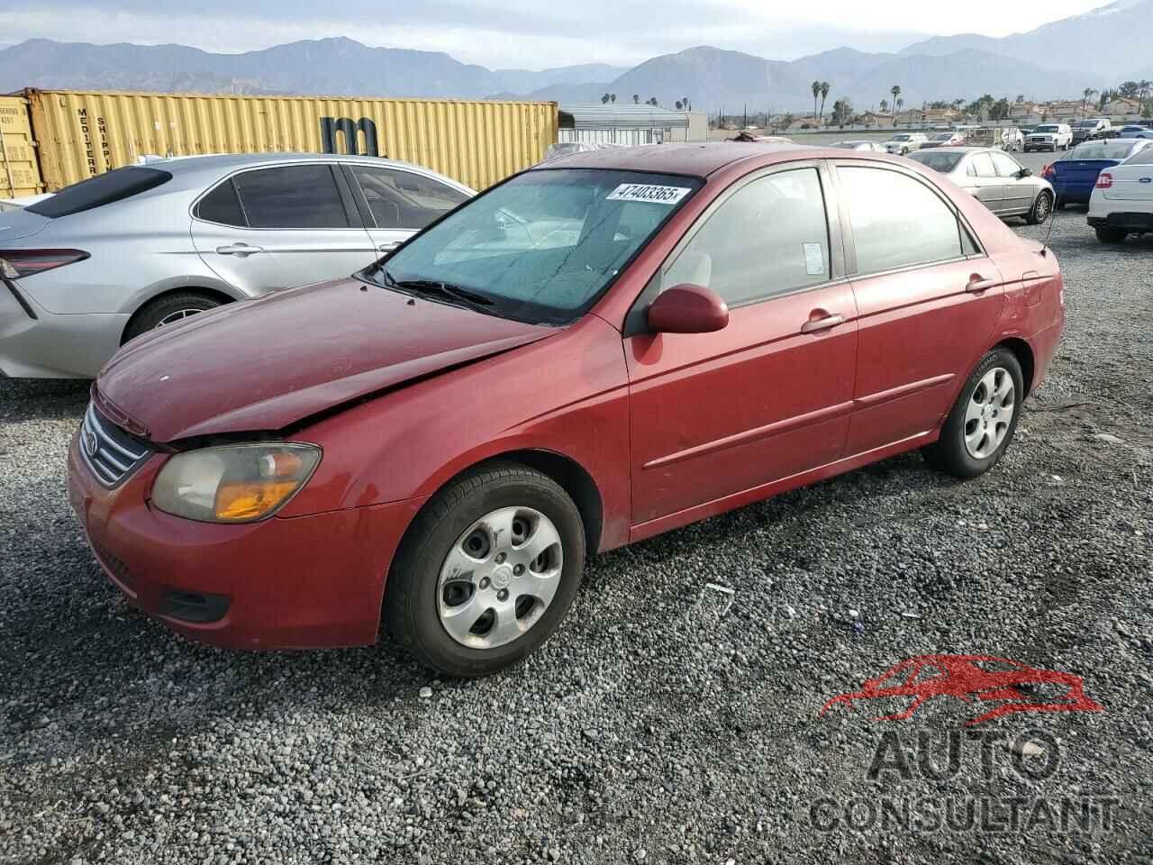 KIA SPECTRA 2009 - KNAFE222195620150