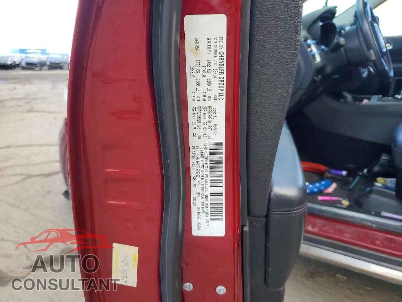 DODGE DURANGO 2014 - 1C4RDJDGXEC978889
