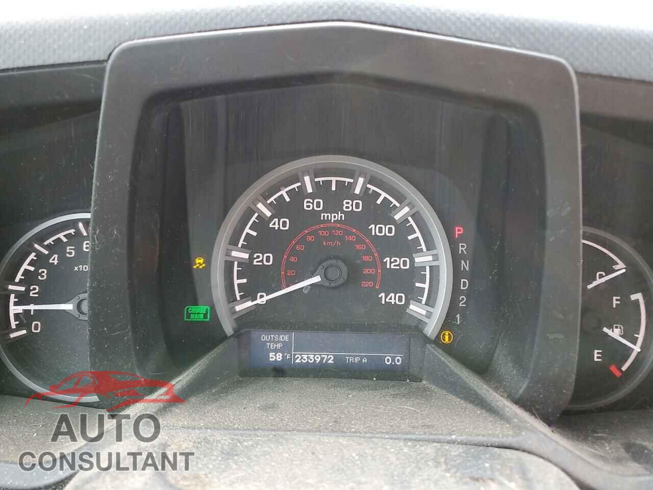 HONDA RIDGELINE 2011 - 5FPYK1F55BB455122