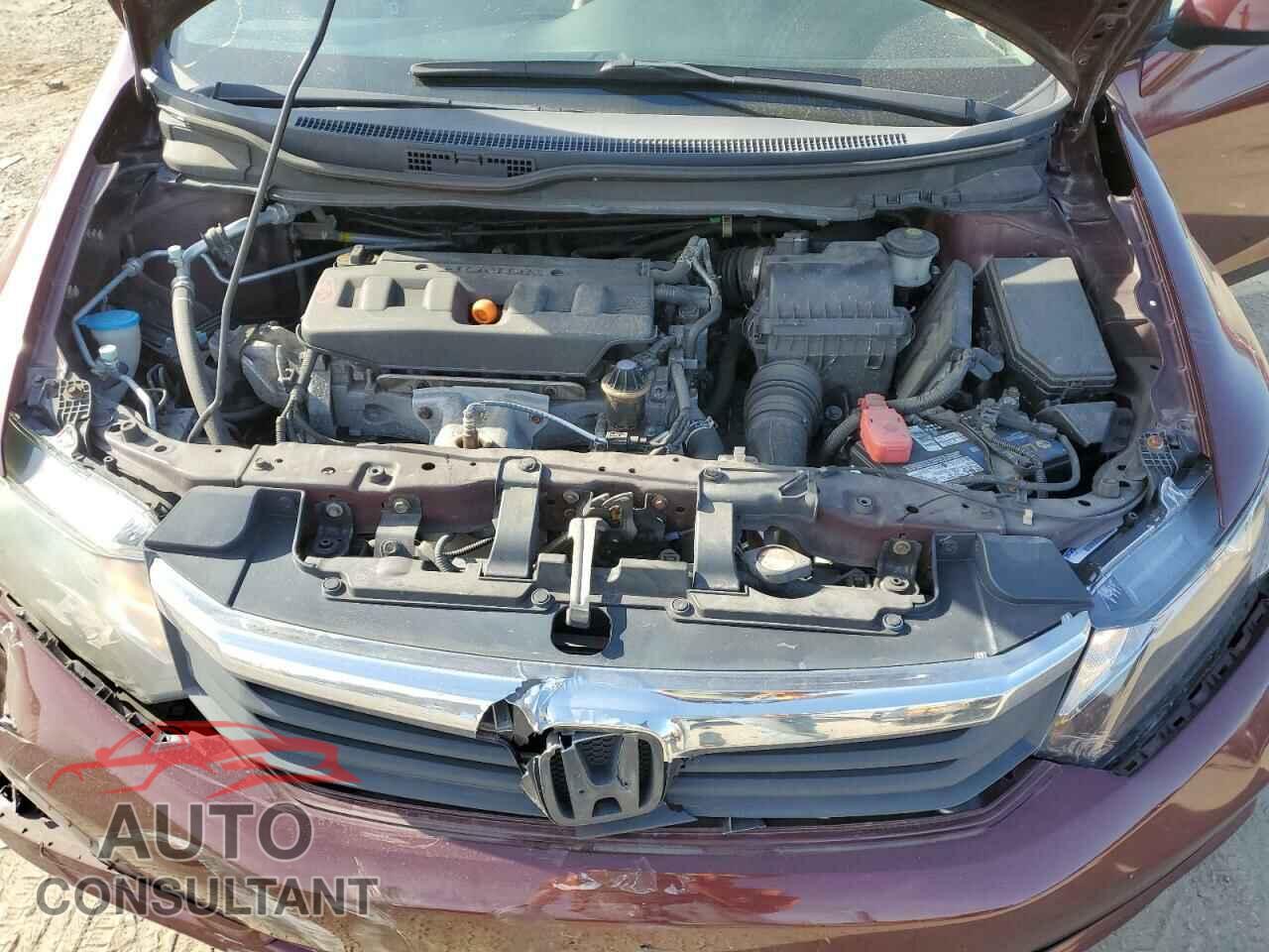 HONDA CIVIC 2012 - 2HGFB2F84CH516375