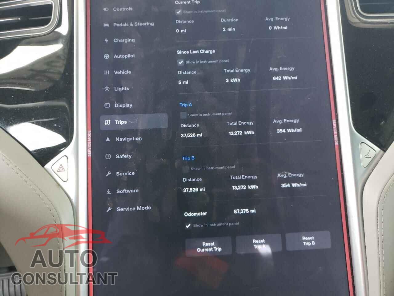 TESLA MODEL S 2015 - 5YJSA1H26FF094560