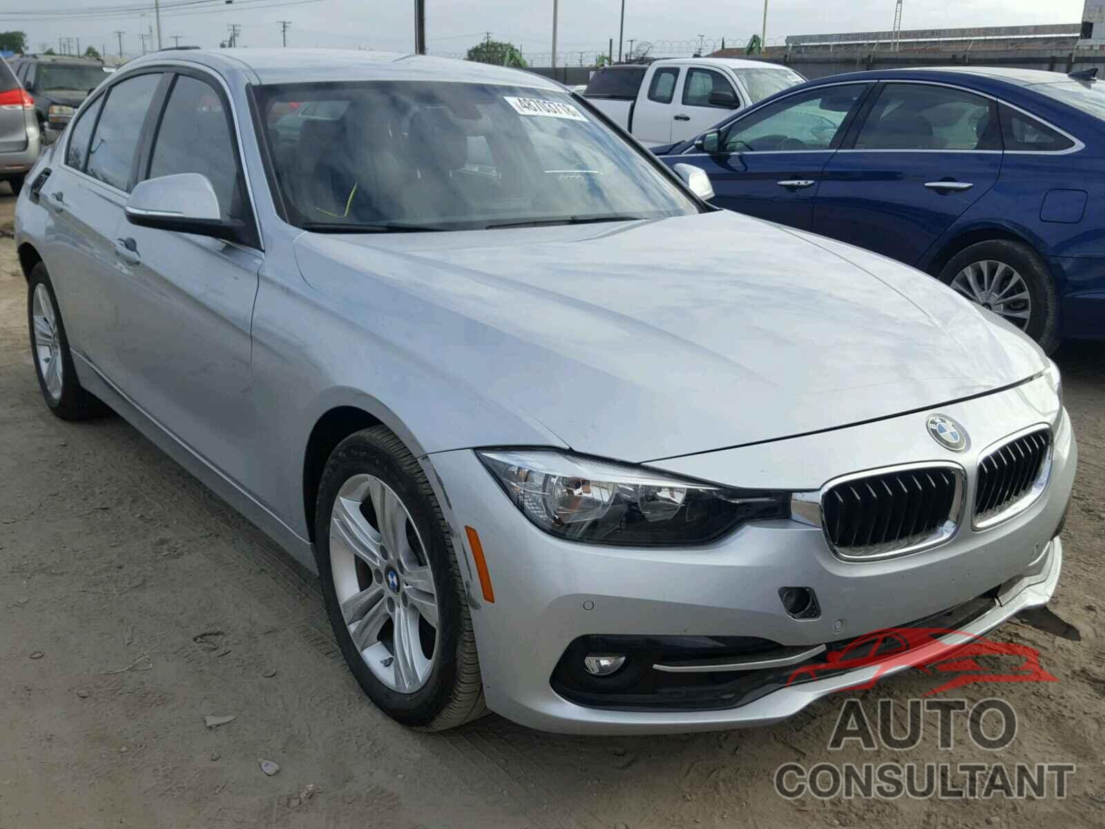 BMW 3 SERIES 2017 - WBA8B9G36HNU56470