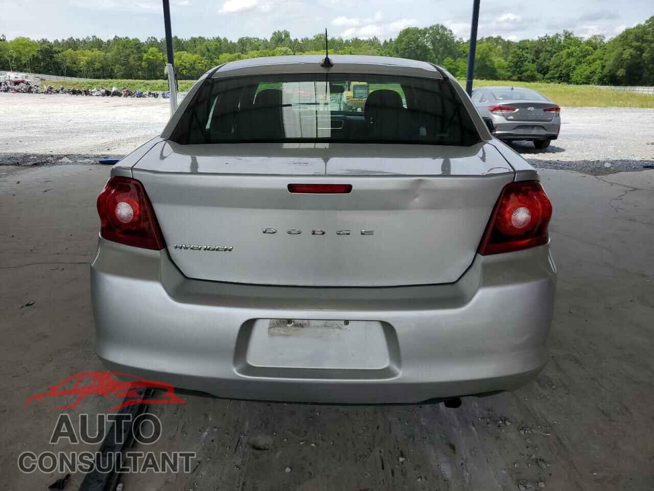 DODGE AVENGER 2012 - 1C3CDZABXCN168195