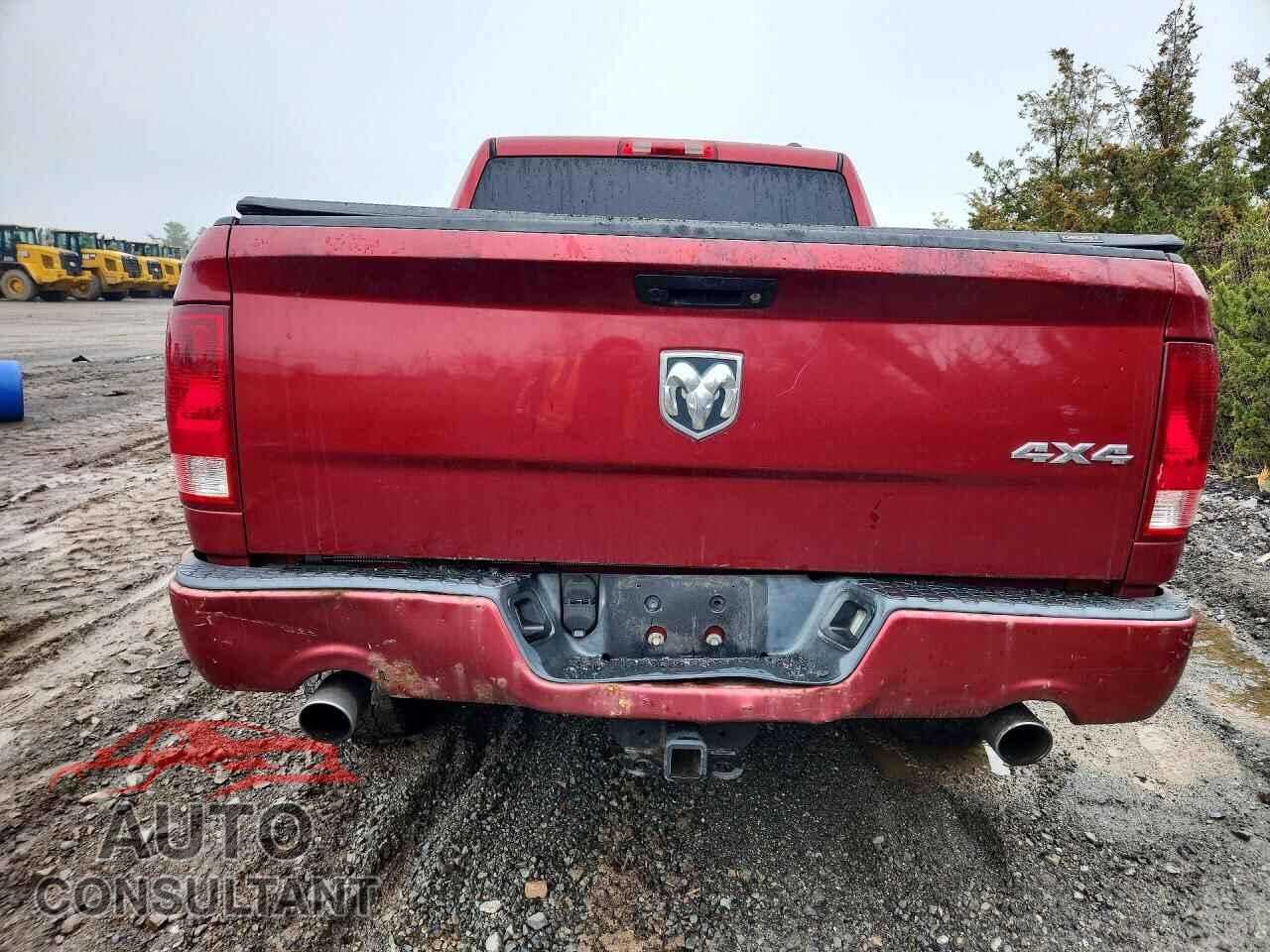 DODGE RAM 1500 2012 - 1C6RD7KT3CS198701