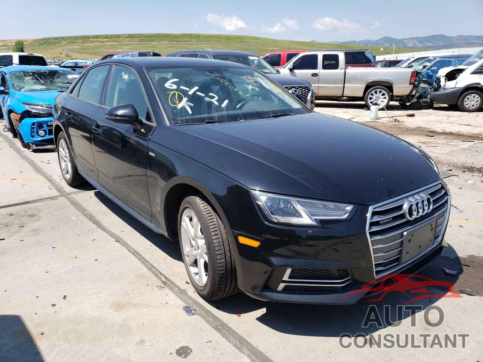 AUDI A4 2018 - WAUDNAF45JA223467