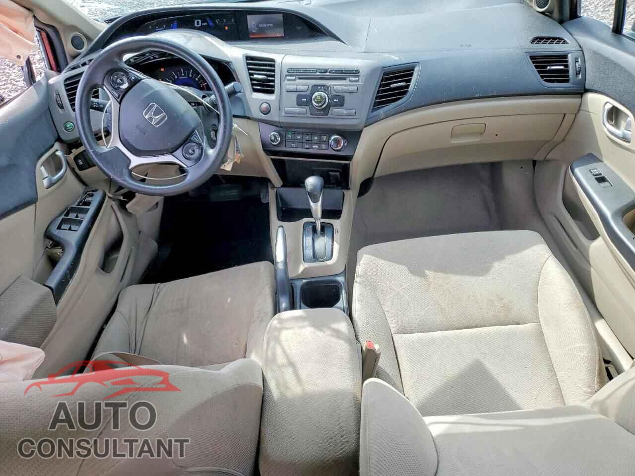 HONDA CIVIC 2012 - 2HGFB2F86CH545778
