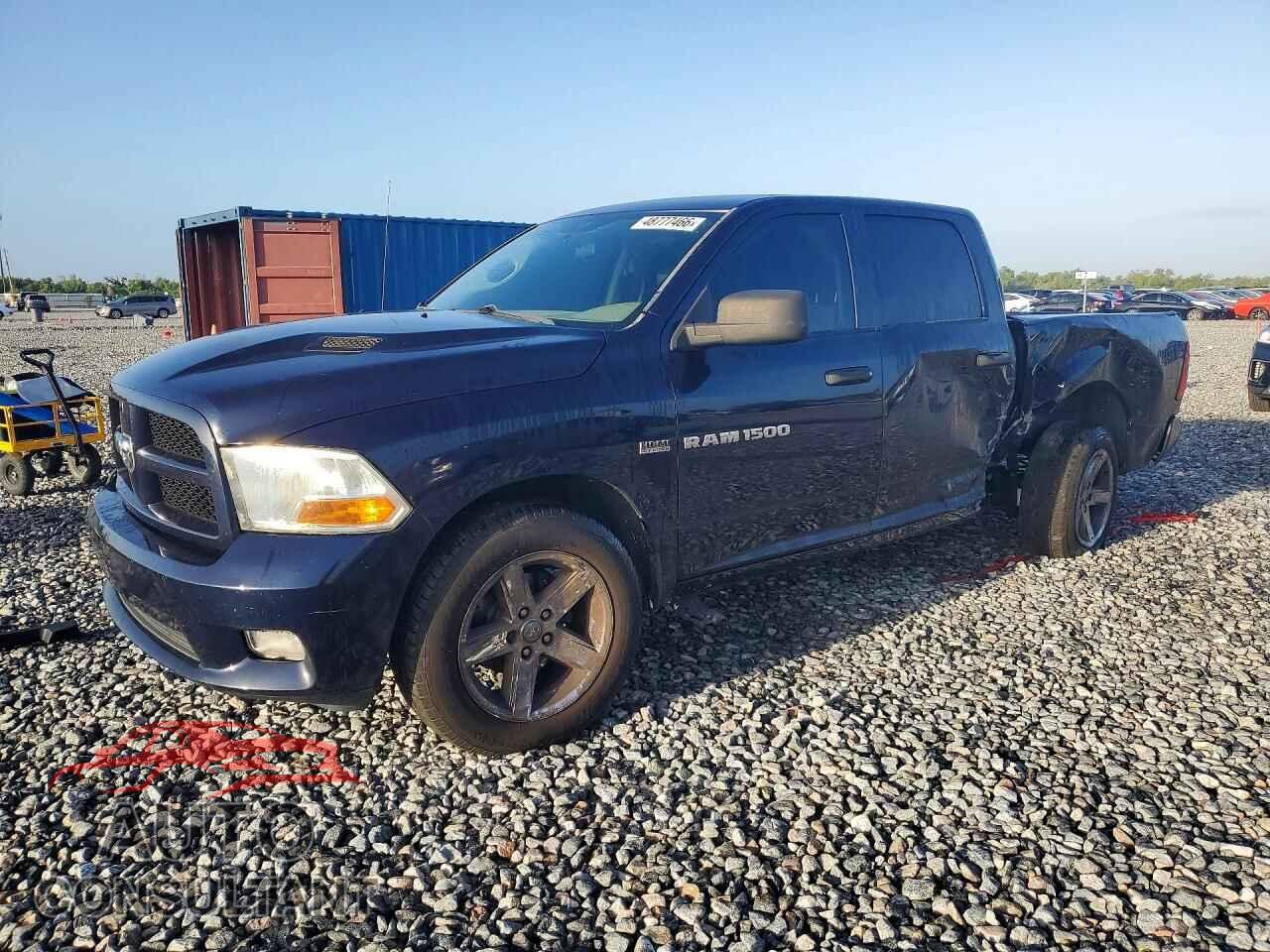 DODGE RAM 1500 2012 - 1C6RD6KT2CS276928