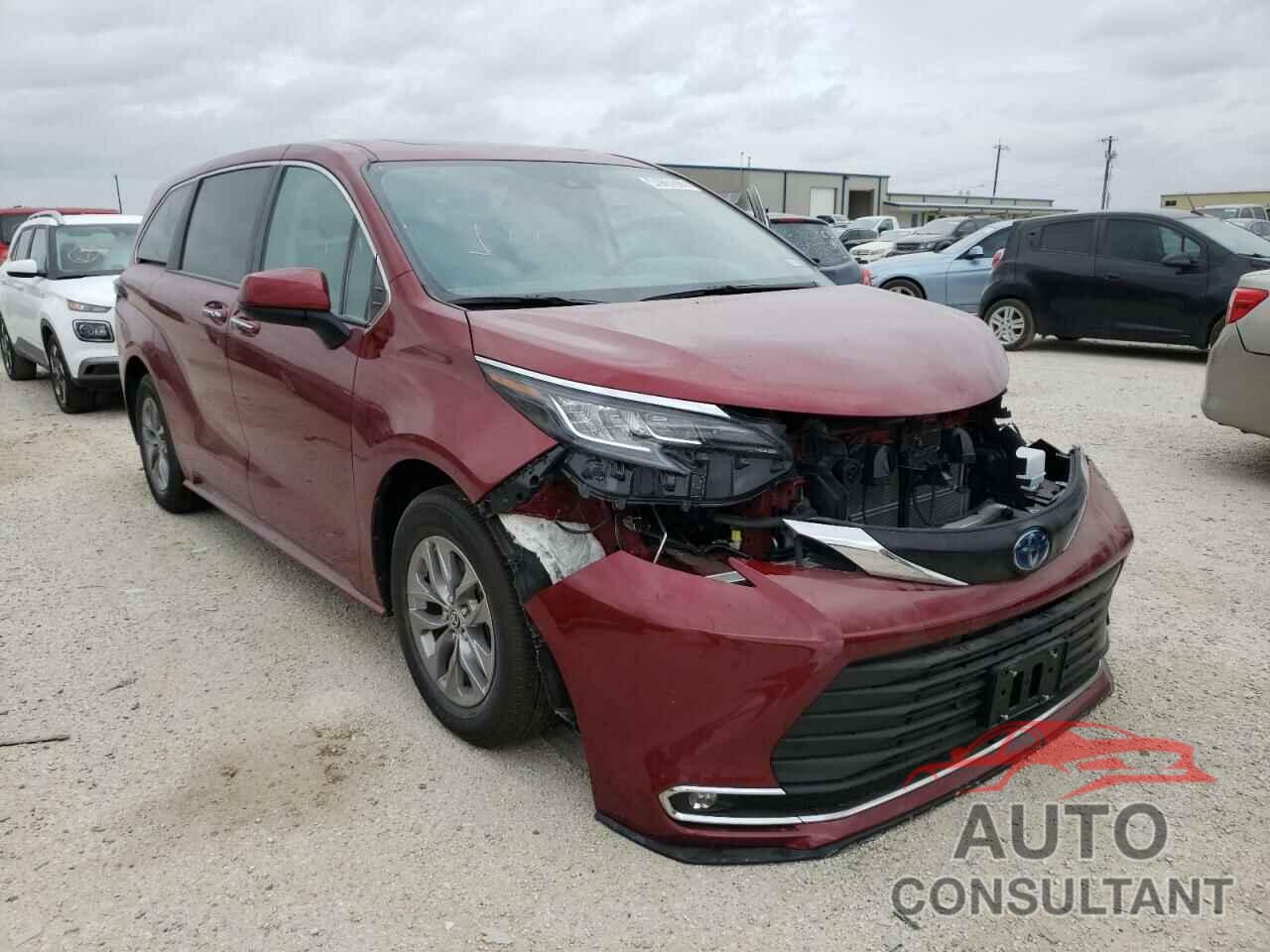 TOYOTA SIENNA 2022 - 5TDYRKEC0NS074949