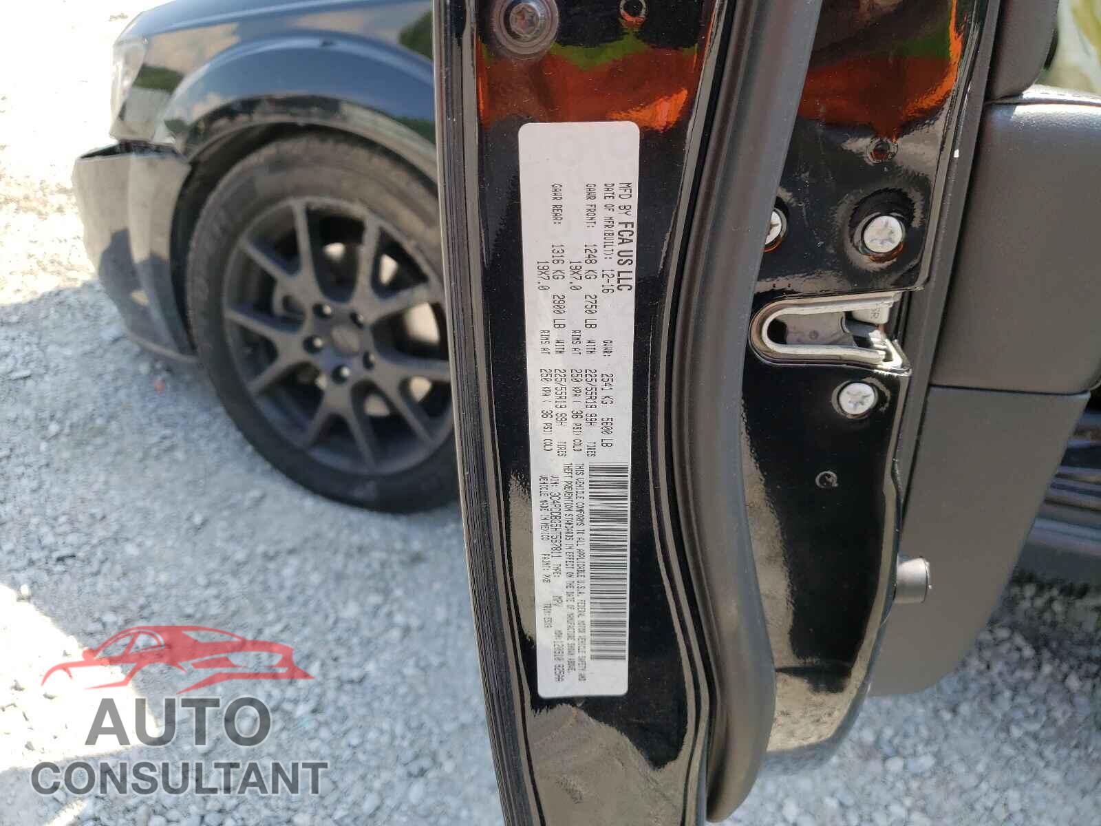 DODGE JOURNEY 2017 - 3C4PDDBG5HT567811