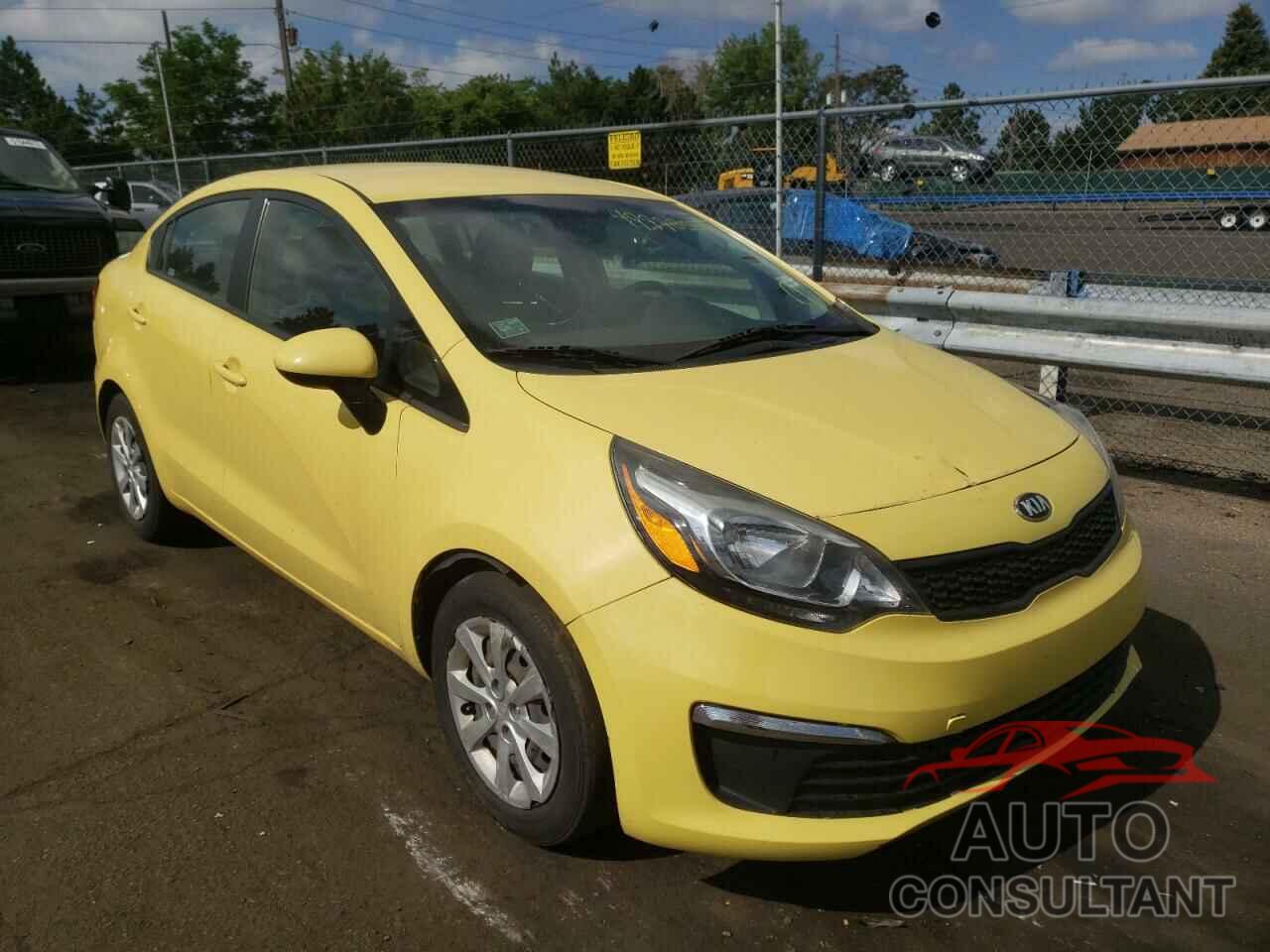 KIA RIO 2016 - KNADM4A31G6657772