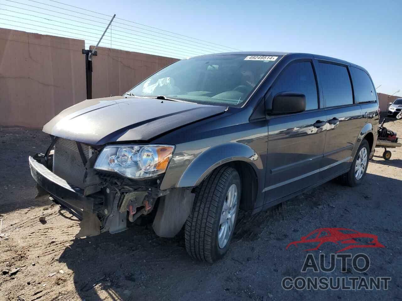 DODGE CARAVAN 2016 - 2C4RDGBG1GR356116