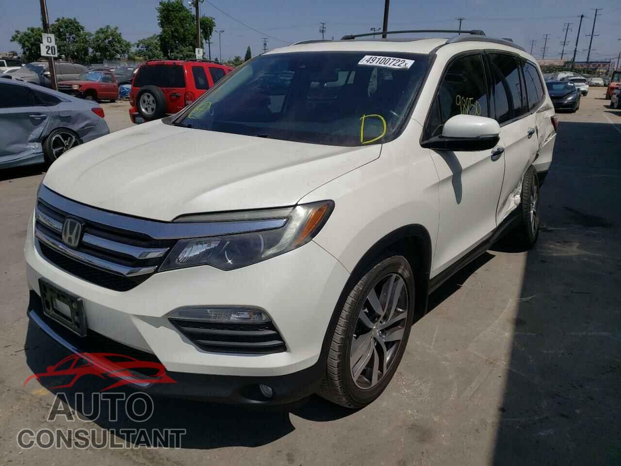 HONDA PILOT 2016 - 5FNYF5H93GB019865