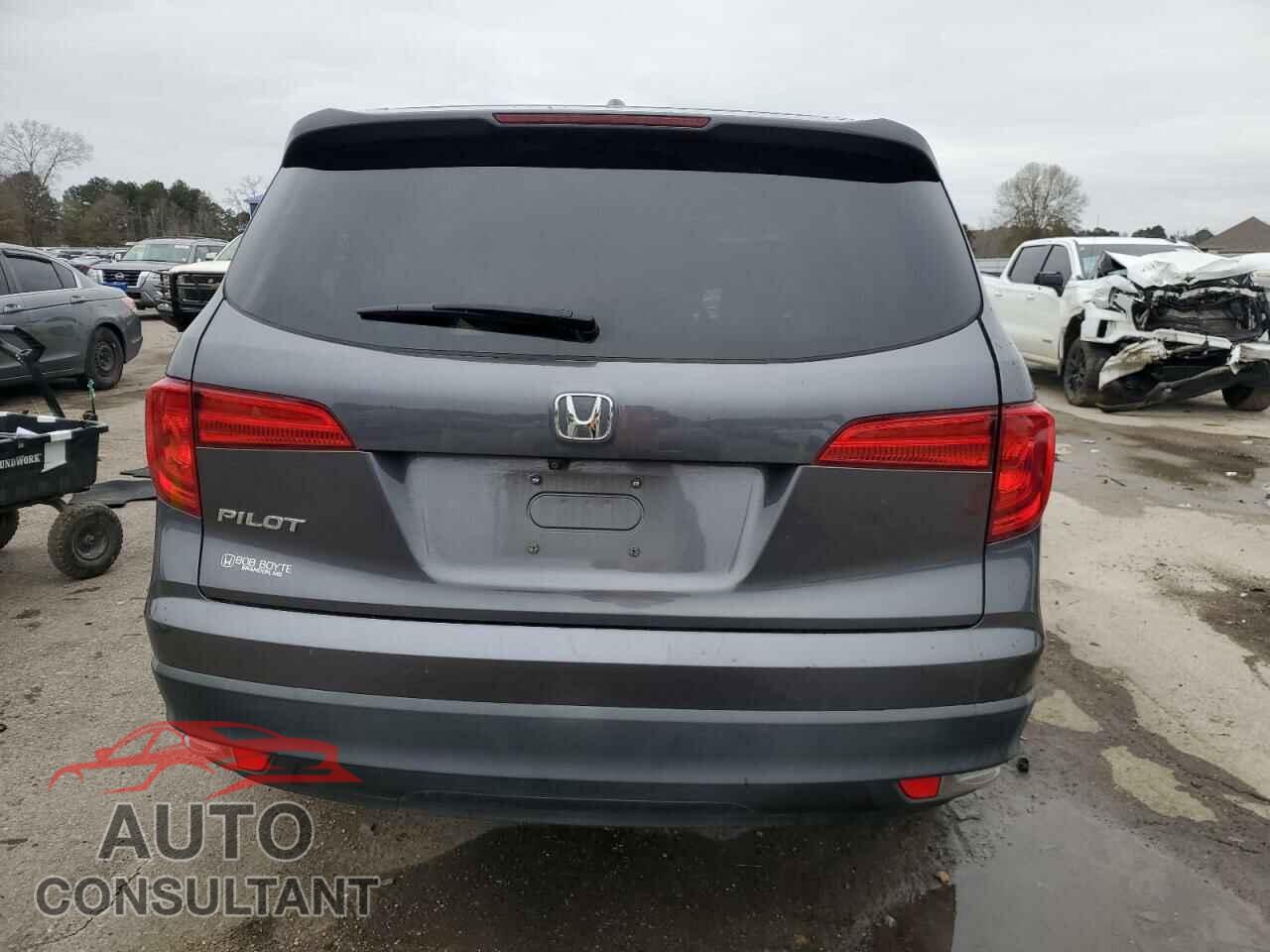 HONDA PILOT 2017 - 5FNYF5H56HB021933