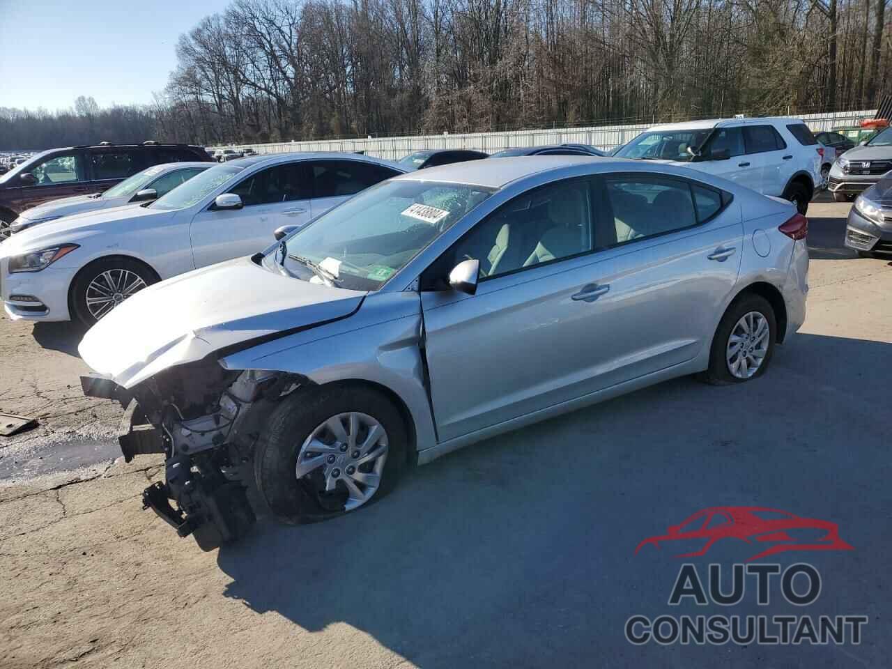 HYUNDAI ELANTRA 2018 - KMHD74LF8JU502958