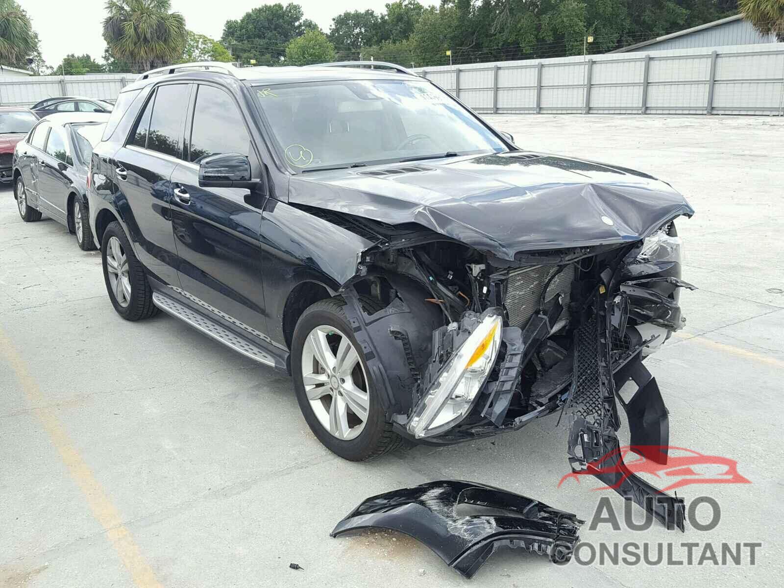 MERCEDES-BENZ ML 350 2015 - 4JGDA5JBXFA506462