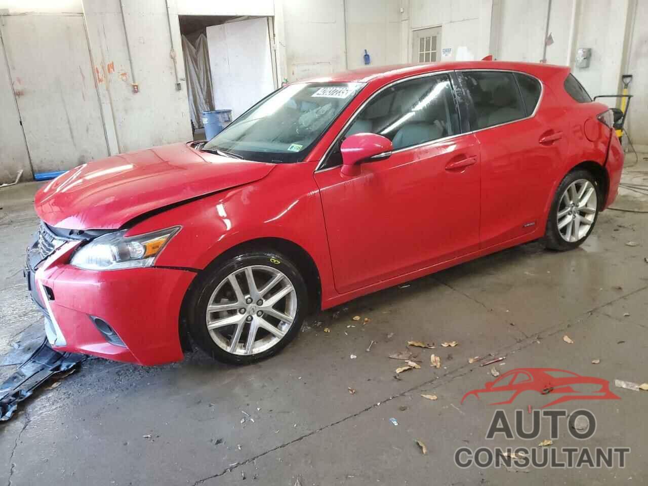 LEXUS CT 200 2016 - JTHKD5BH5G2259352