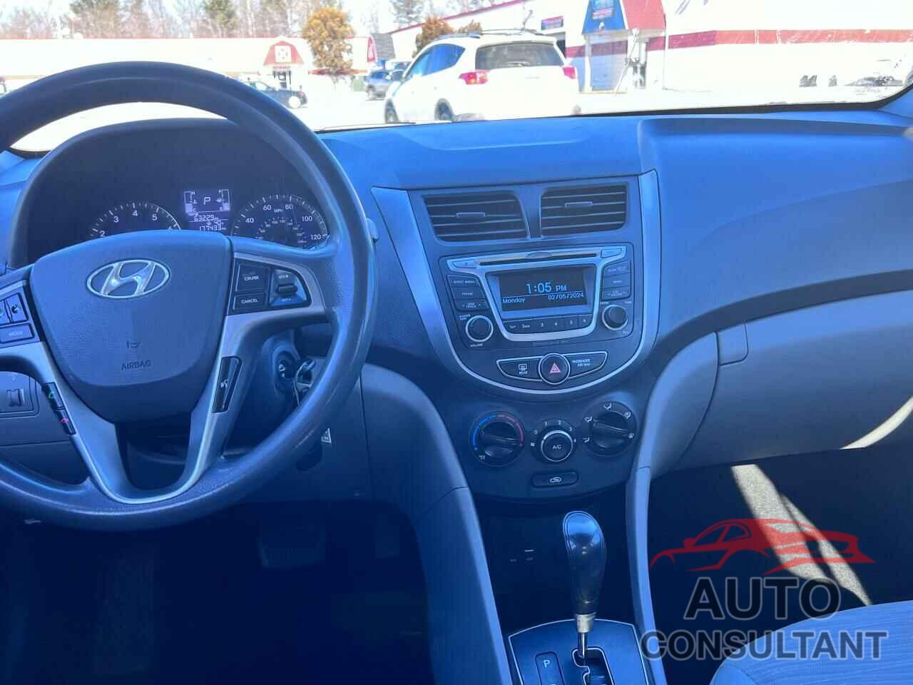 HYUNDAI ACCENT 2017 - KMHCT4AE1HU360027