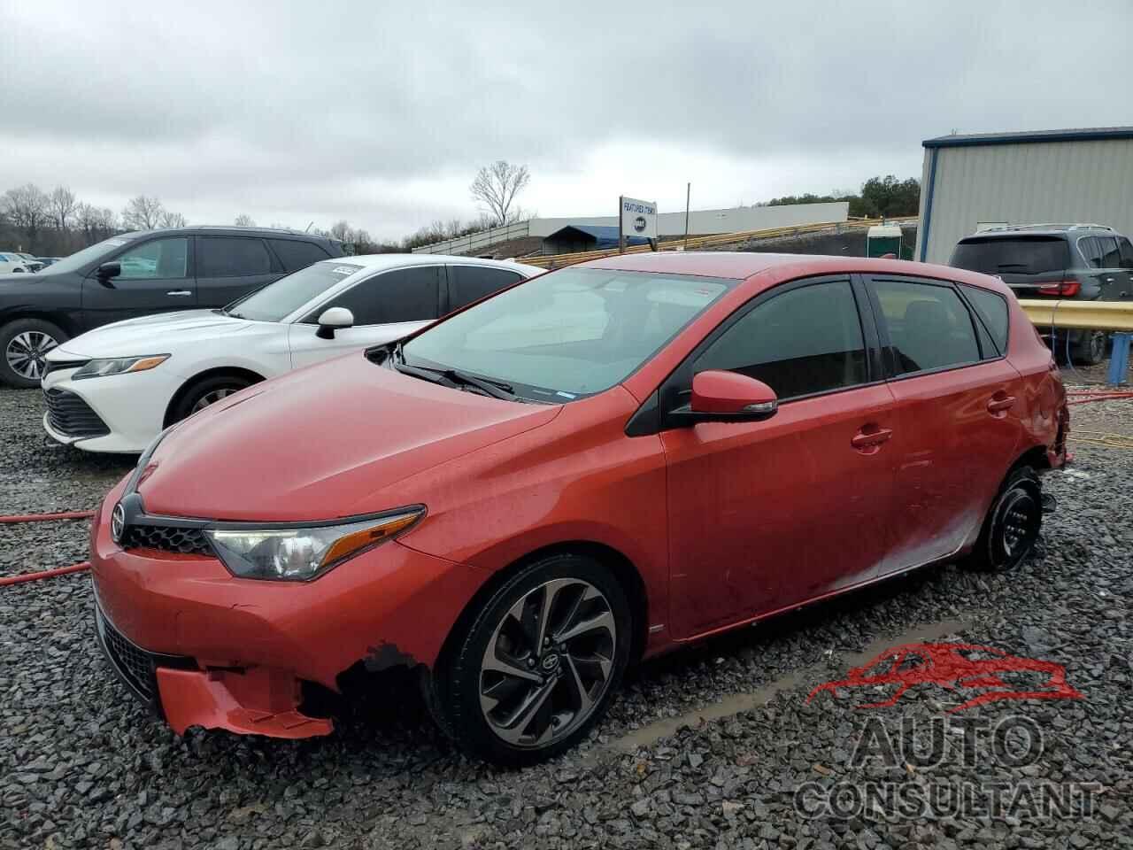 TOYOTA SCION 2016 - JTNKARJE2GJ518230