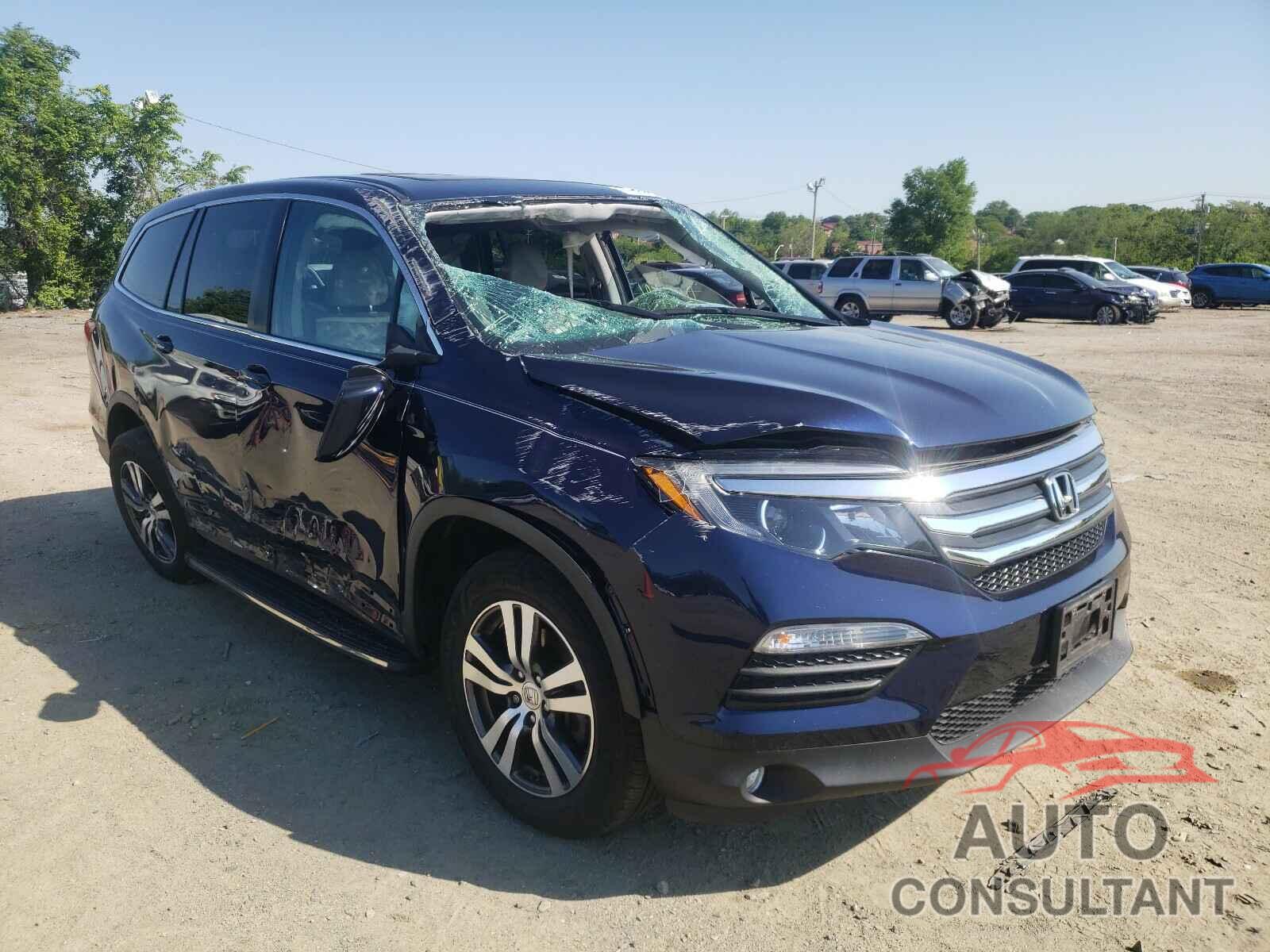HONDA PILOT 2017 - 5FNYF6H31HB019401