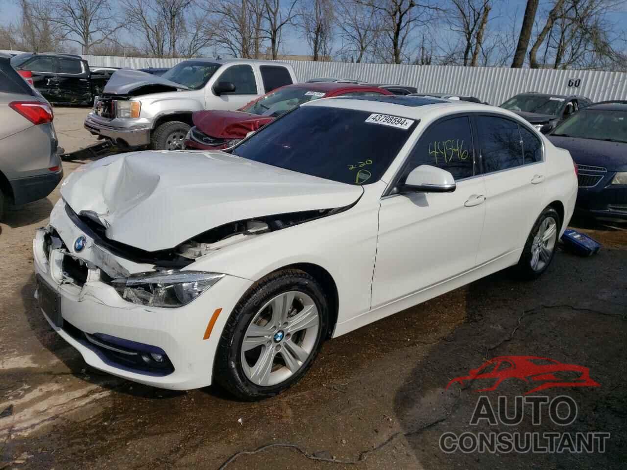 BMW 3 SERIES 2018 - WBA8D9C51JA615104