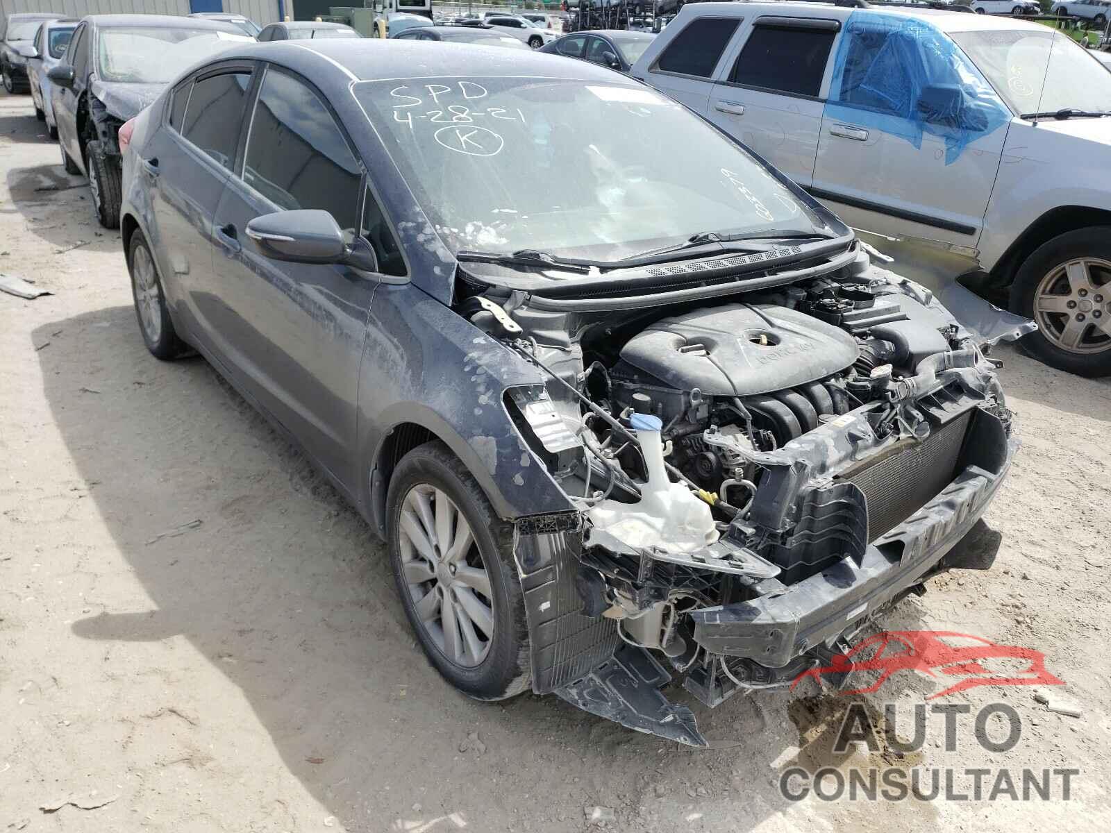 KIA FORTE 2016 - KNAFX4A64G5603379