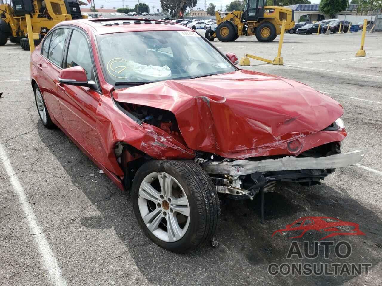 BMW 3 SERIES 2016 - WBA8E3G57GNU05029