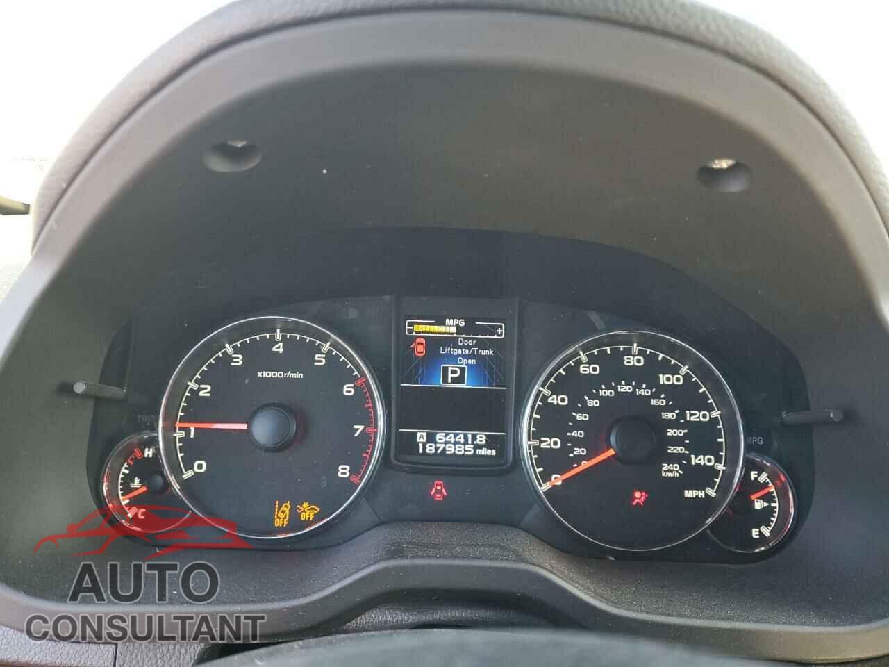 SUBARU OUTBACK 2014 - 4S4BRCNC8E3246959