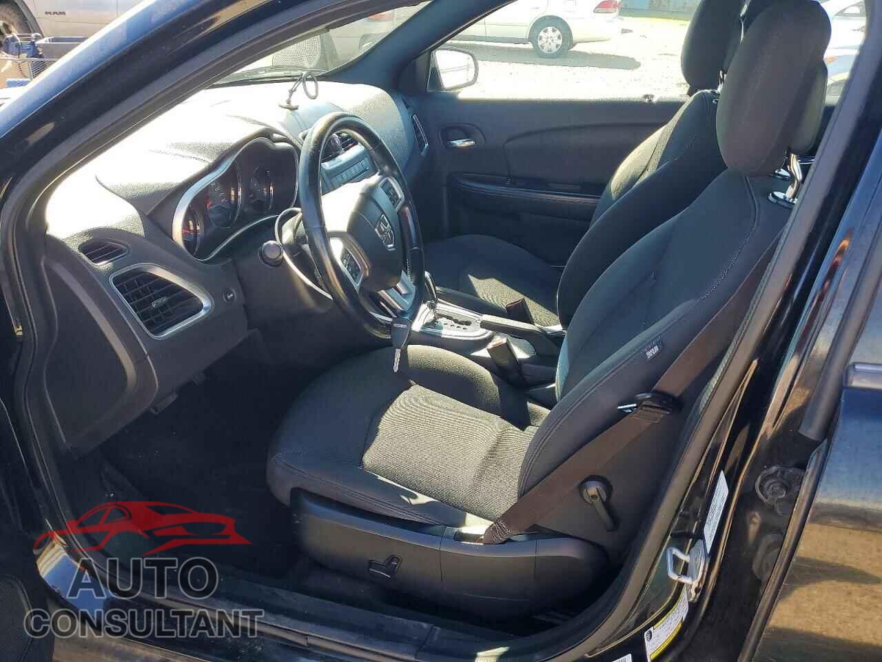 DODGE AVENGER 2012 - 1C3CDZCB6CN206812