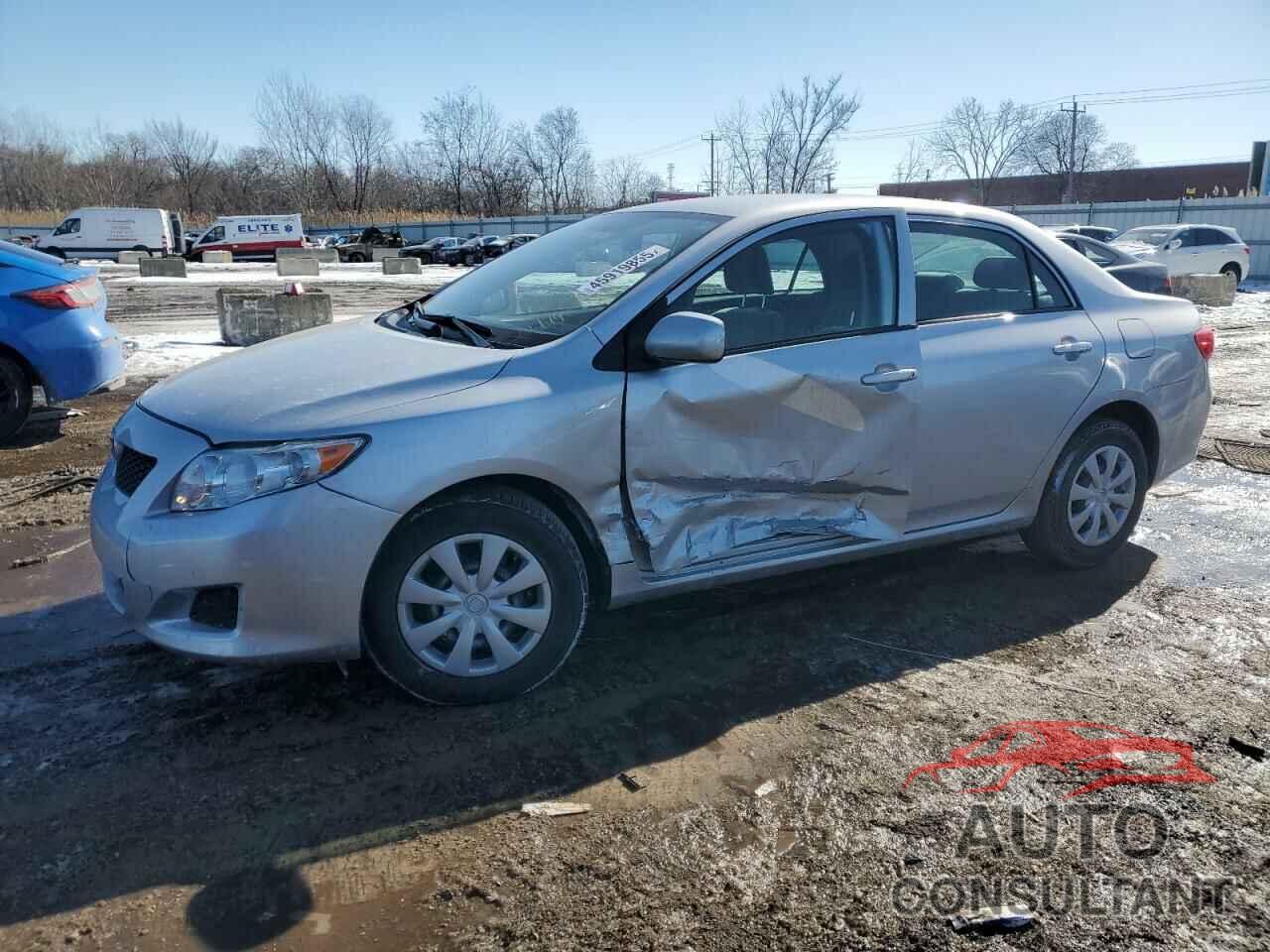 TOYOTA COROLLA 2010 - 1NXBU4EE0AZ198478