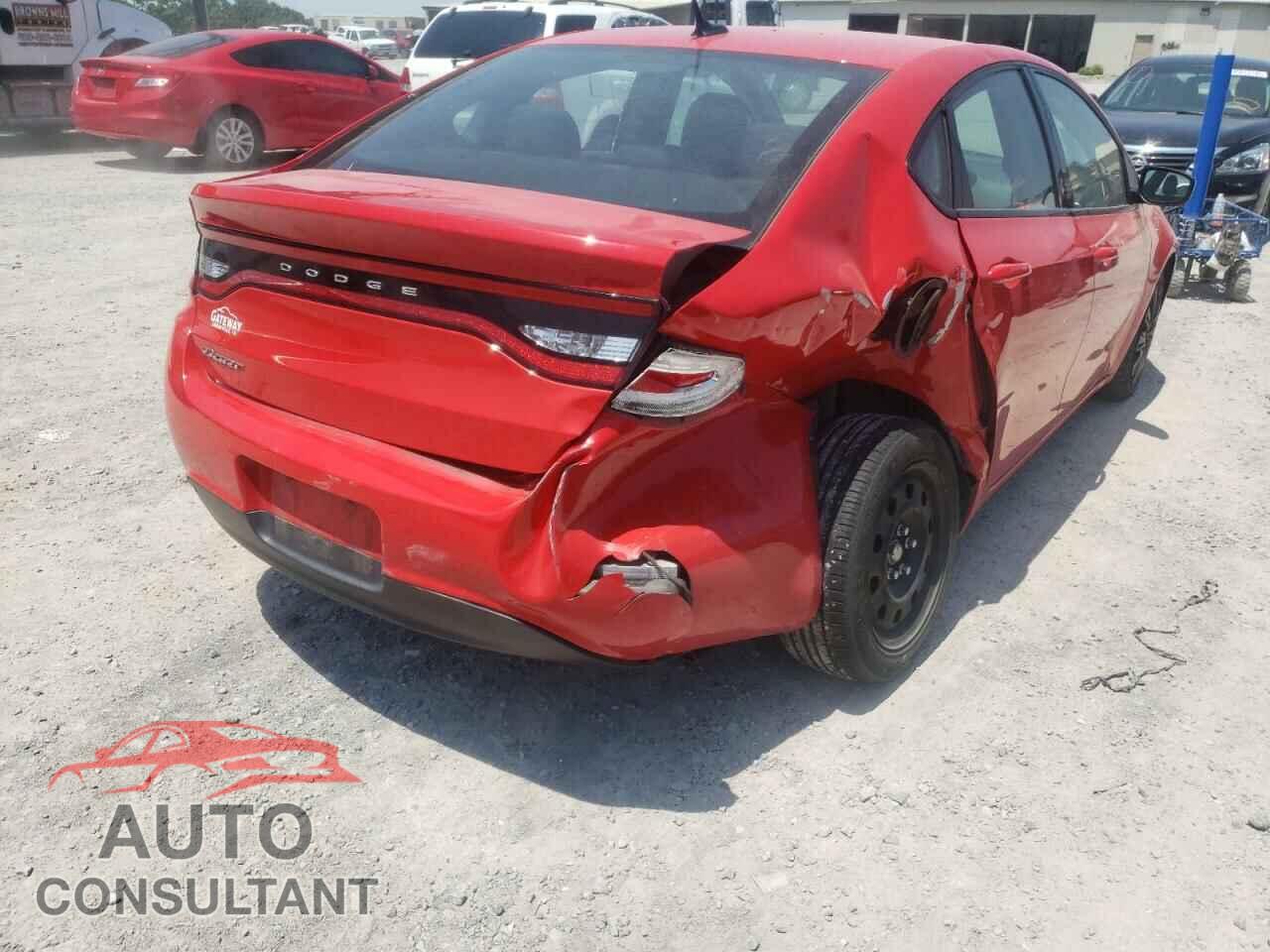 DODGE DART 2016 - 1C3CDFAA2GD736571