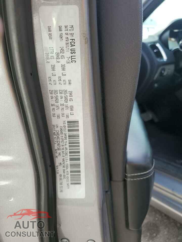 DODGE DURANGO 2016 - 1C4RDHAG1GC467166