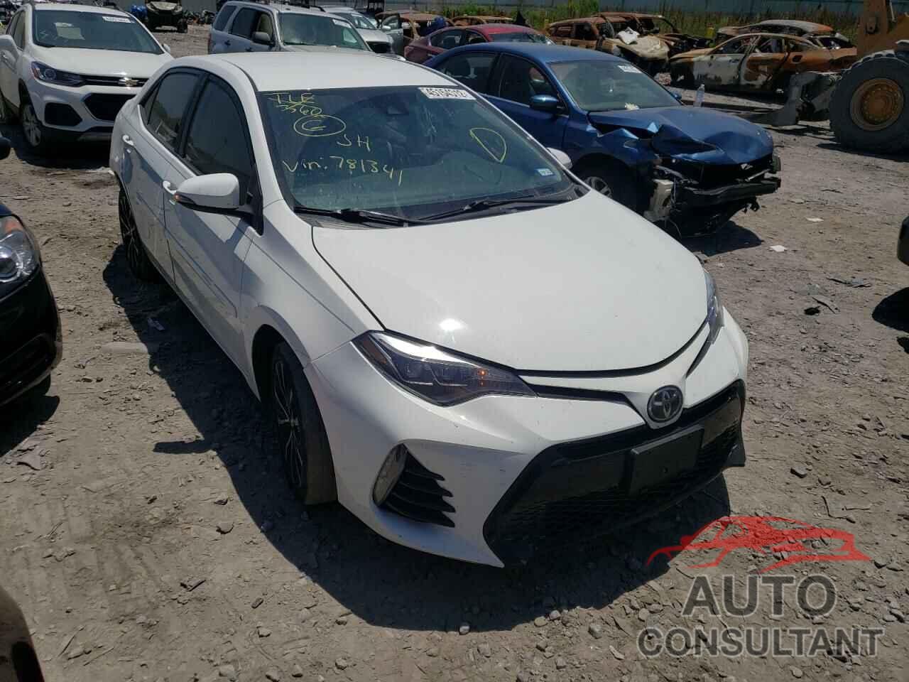 TOYOTA COROLLA 2018 - 5YFBURHE4JP781341