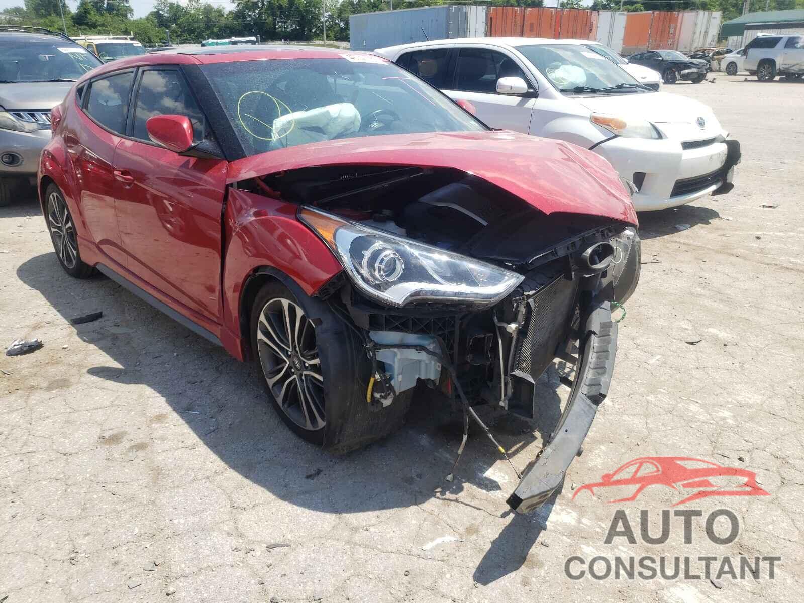 HYUNDAI VELOSTER 2016 - KMHTC6AE6GU261245