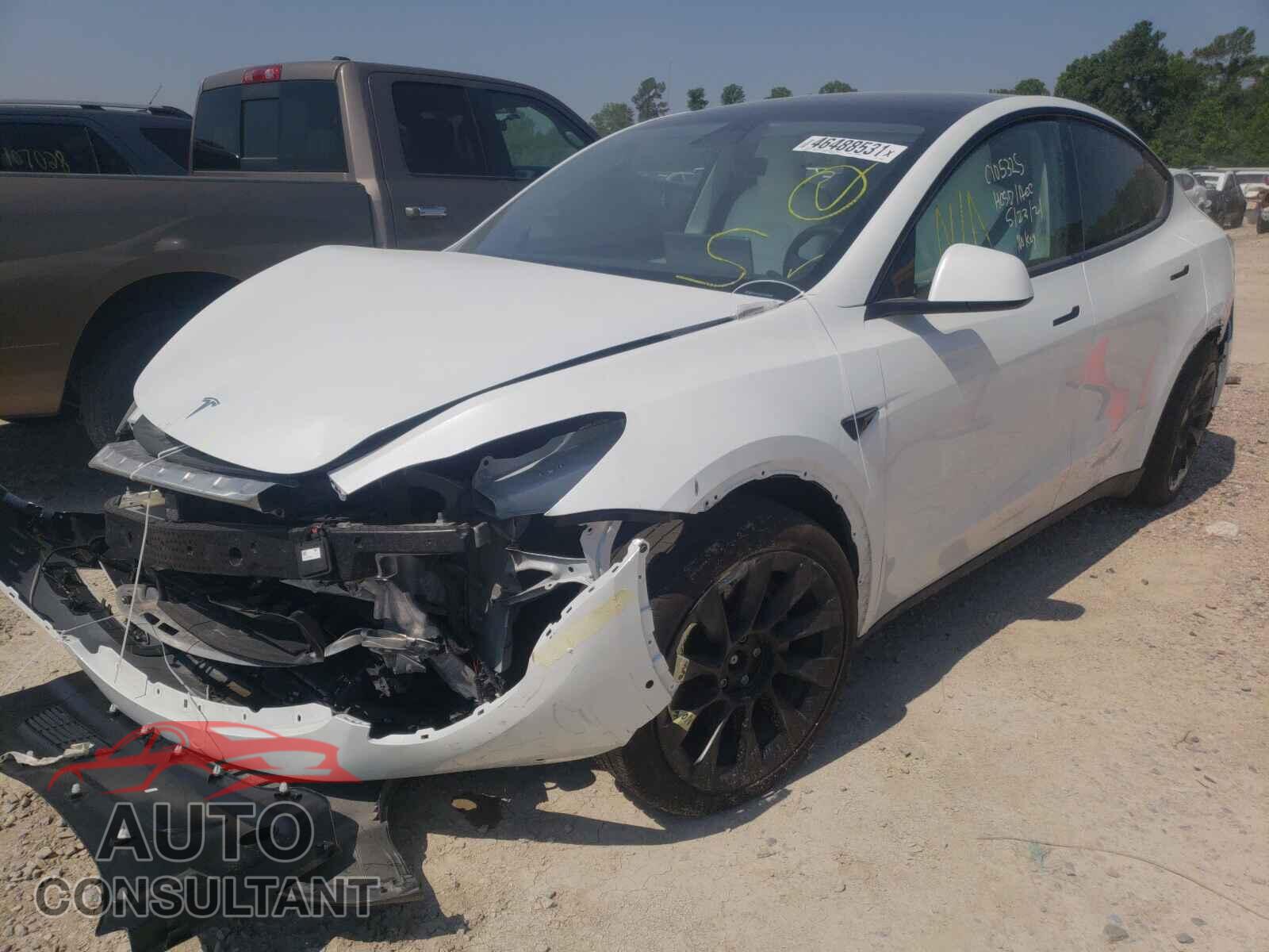TESLA MODEL Y 2021 - 5YJYGDEE7MF100596