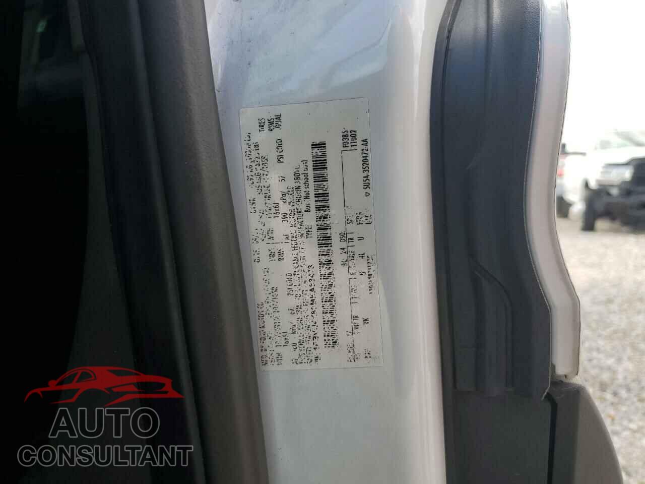 FORD TRANSIT 2021 - 1FBVU4X80MKA83473