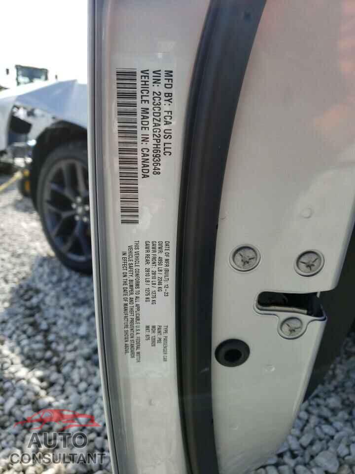 DODGE CHALLENGER 2023 - 2C3CDZAG2PH693648