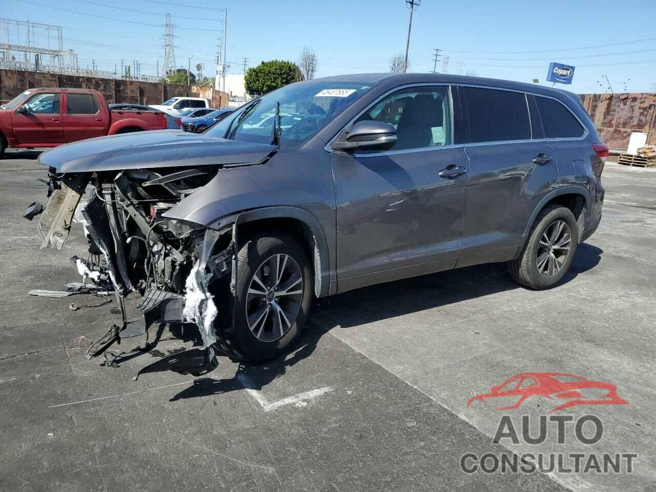 TOYOTA HIGHLANDER 2017 - 5TDZZRFH1HS228905