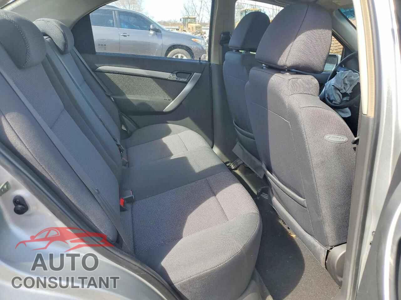 CHEVROLET AVEO 2011 - KL1TD5DE6BB209276