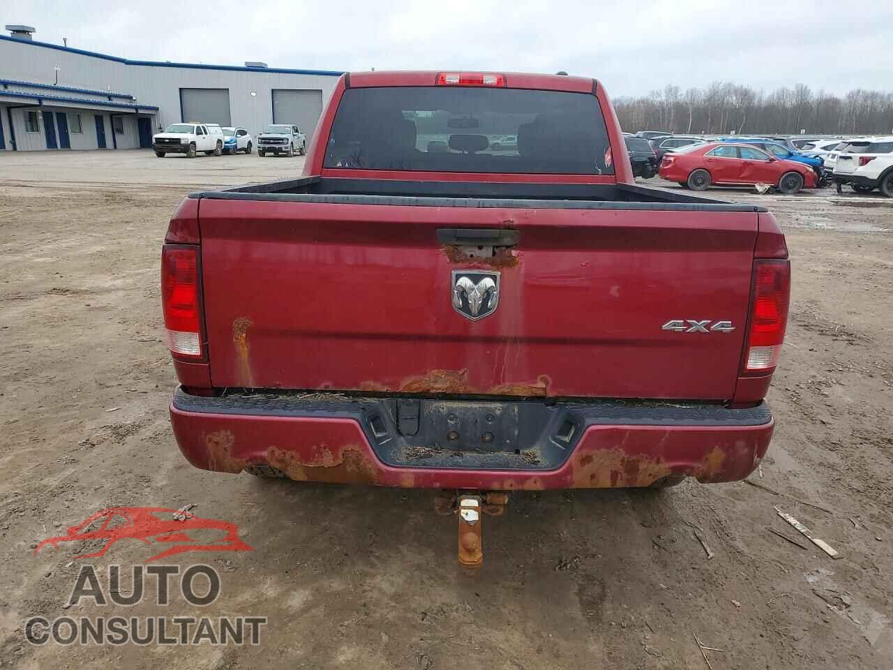 DODGE RAM 1500 2012 - 1C6RD7KT2CS284002