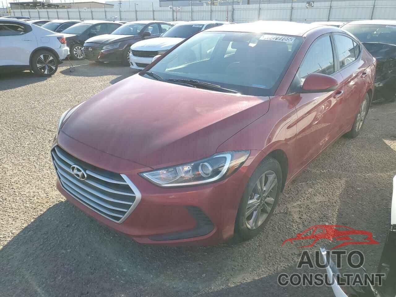 HYUNDAI ELANTRA 2018 - KMHD84LF5JU449973