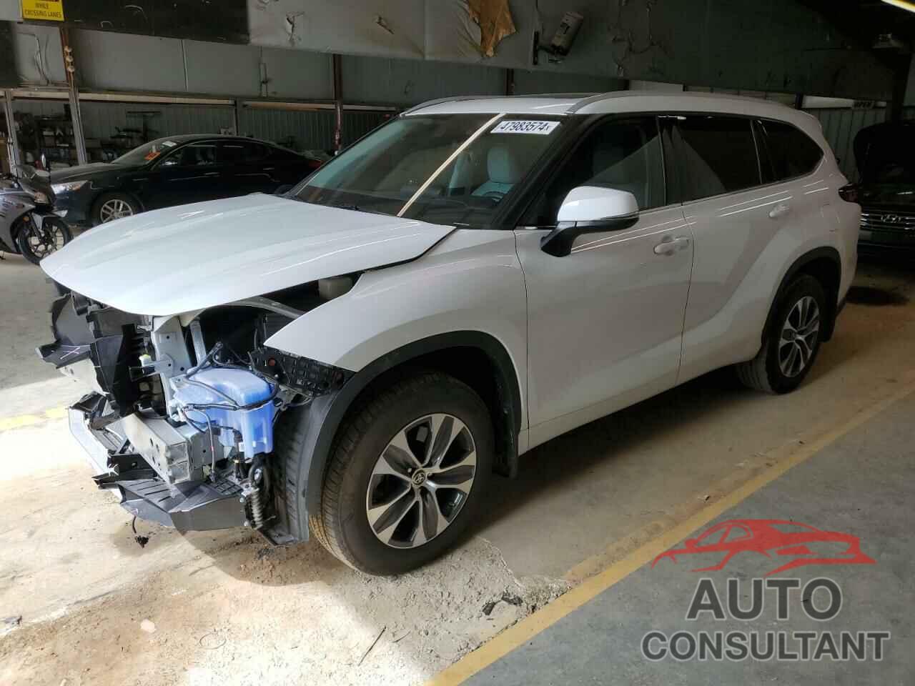 TOYOTA HIGHLANDER 2022 - 5TDGZRAH1NS140768