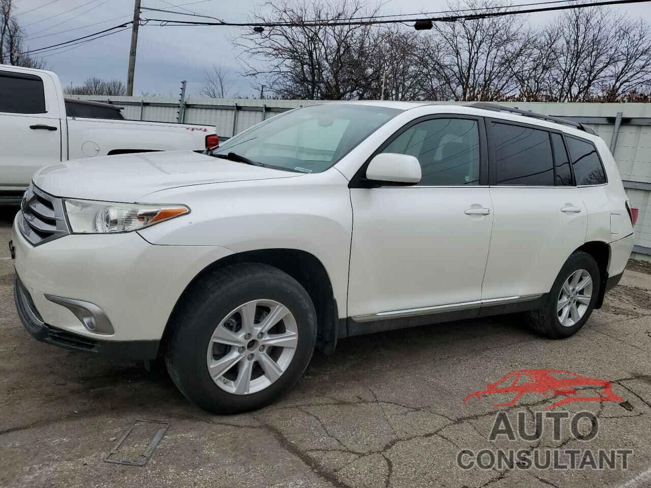TOYOTA HIGHLANDER 2013 - 5TDBK3EH5DS192232
