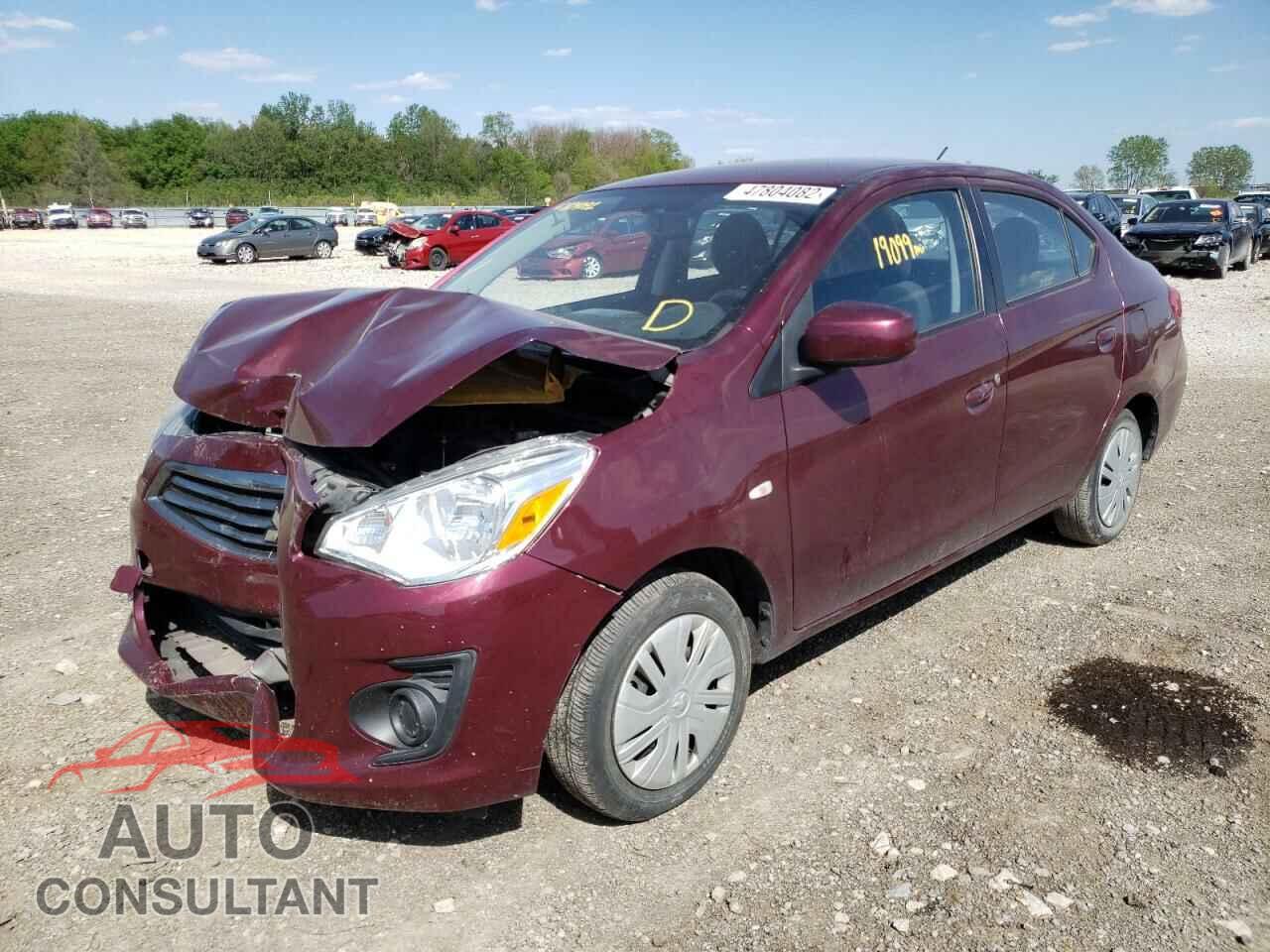 MITSUBISHI MIRAGE 2017 - ML32F3FJ0HHF05886