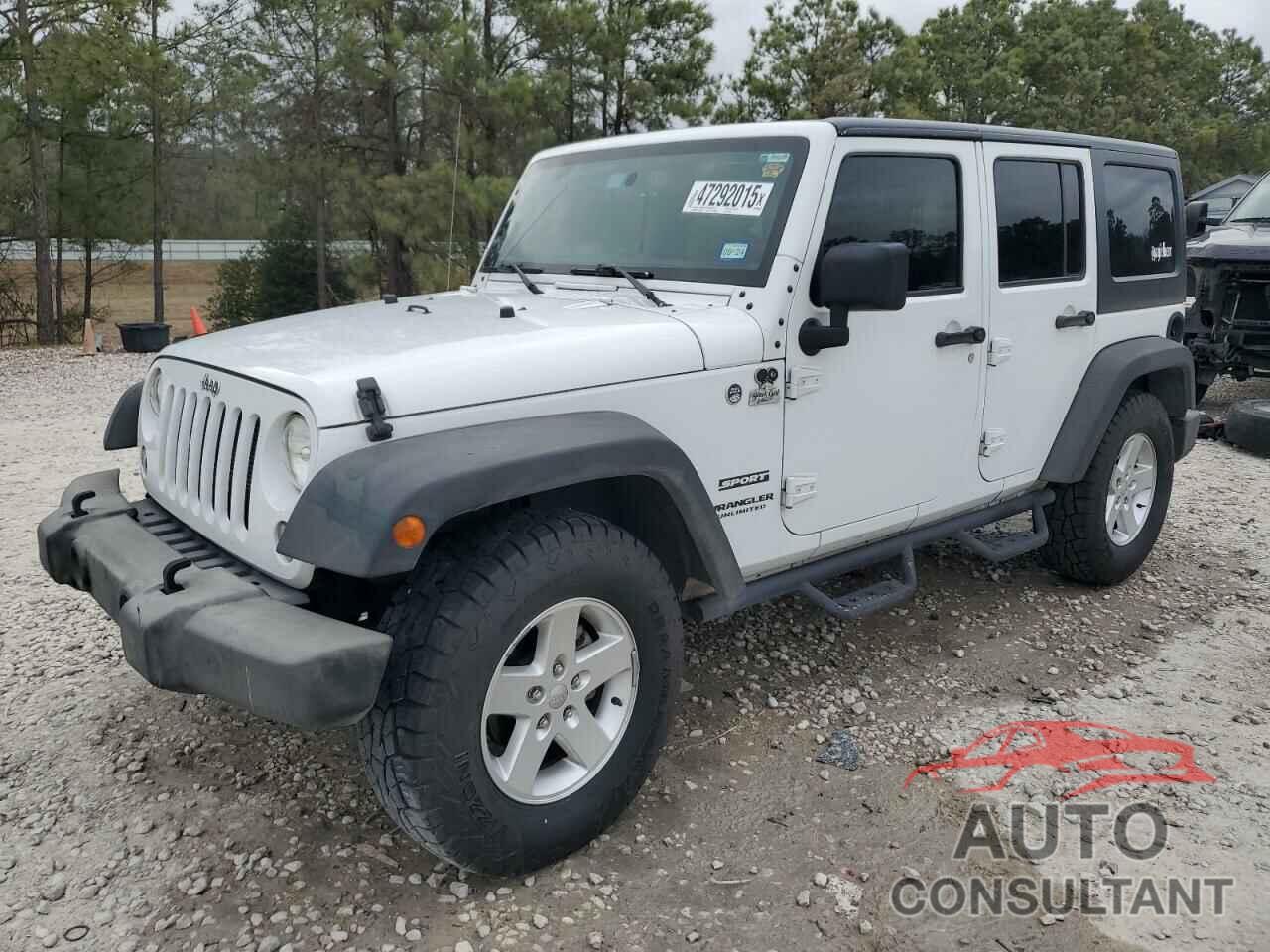 JEEP WRANGLER 2017 - 1C4BJWDG8HL616653