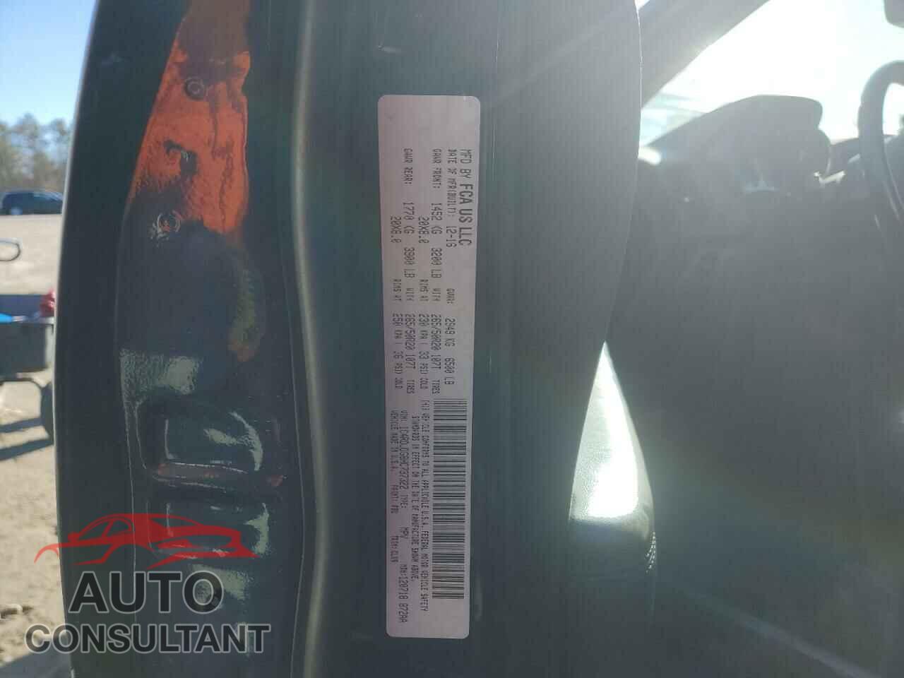 DODGE DURANGO 2017 - 1C4RDJDG8HC737322