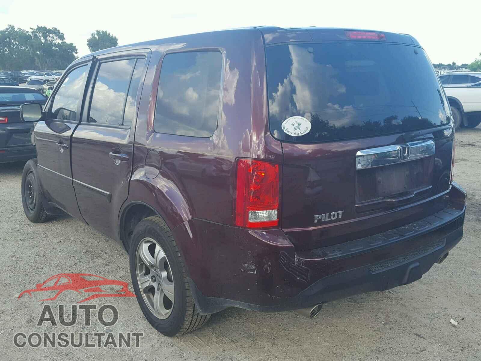 HONDA PILOT EXL 2015 - 5FNYF3H58FB026410
